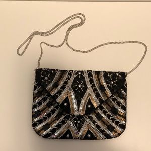 Beaded handbag. Used once. Like new